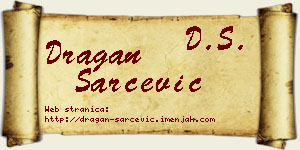 Dragan Šarčević vizit kartica